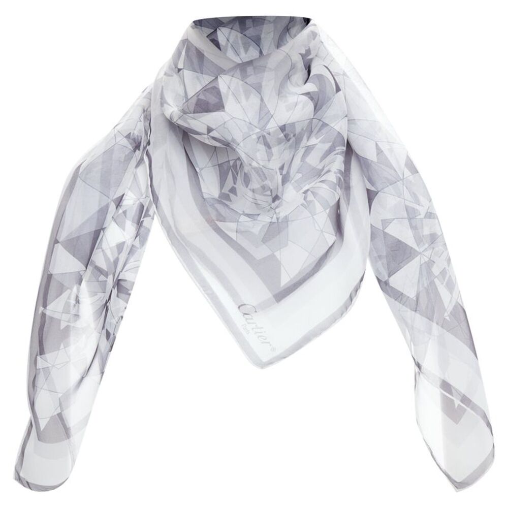 Cartier Silk Square Scarf